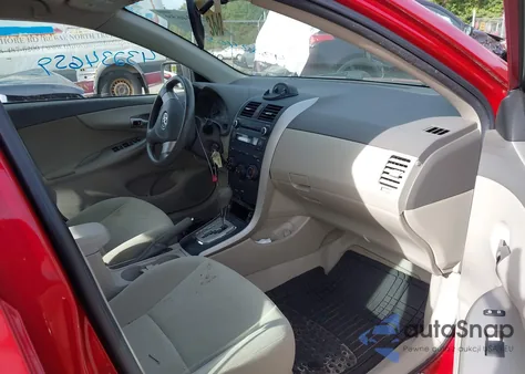 2010 Toyota Corolla Le z USA, uszkodzony, nr VIN 1NXBU4EE6AZ171642